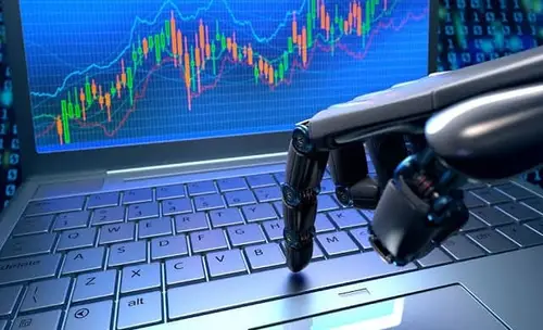 Nächtliche Skyline von Zürich